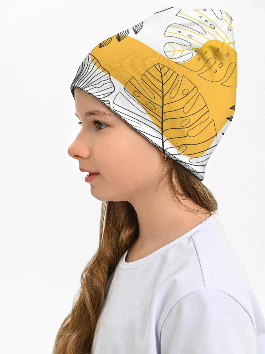 Детская шапка / Цветы