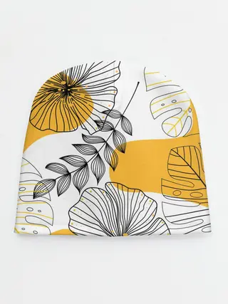 Детская шапка / Цветы