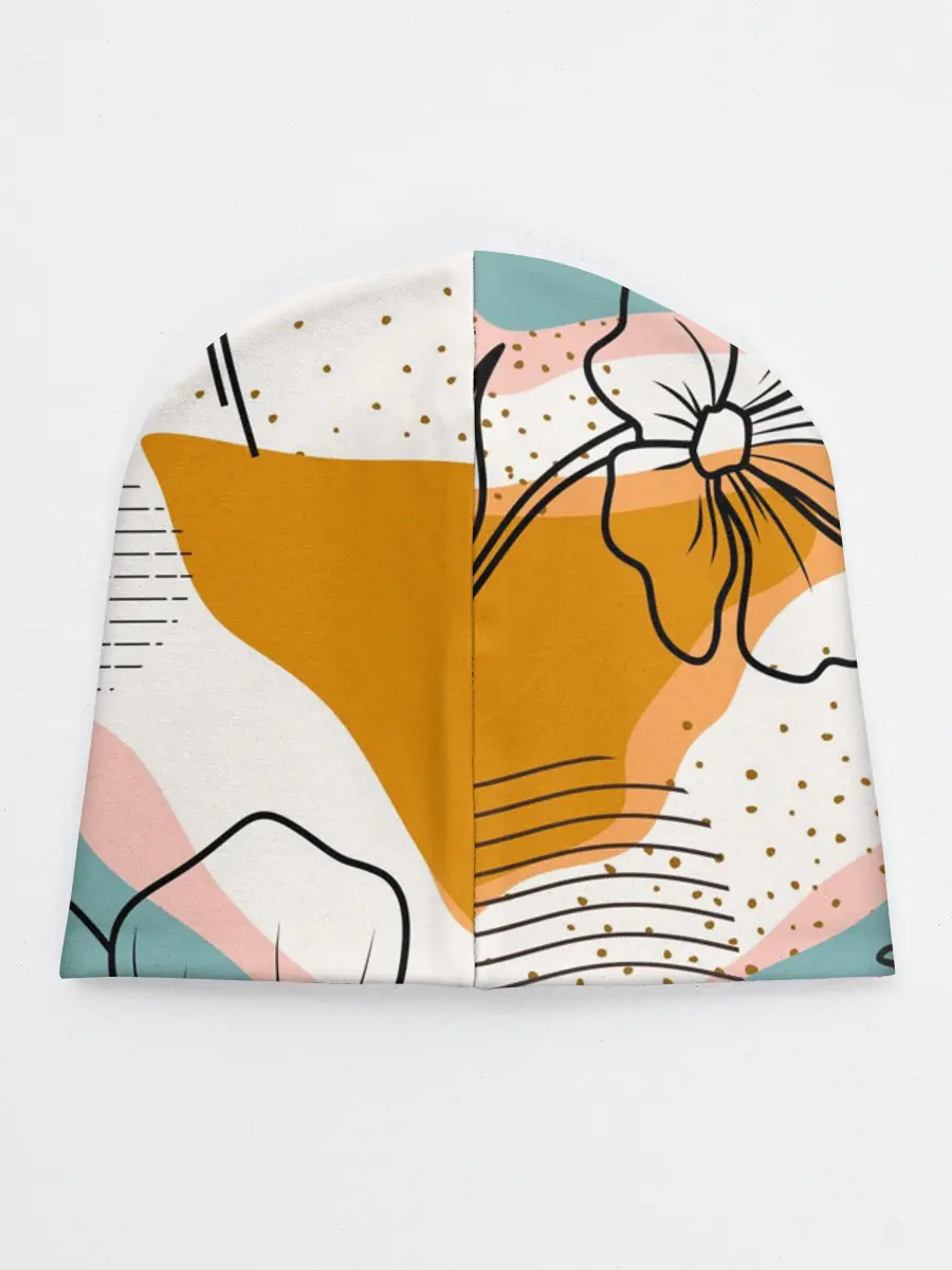 Детская шапка / Цветы