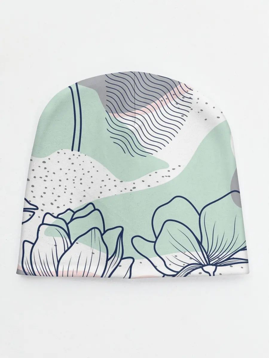 Детская шапка / Цветы