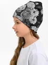 Детская шапка / Розы