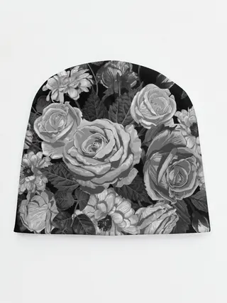 Детская шапка / Розы