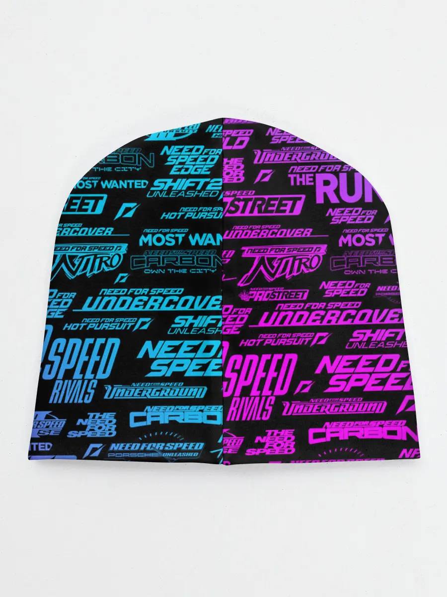 Детская шапка / NFS ALL LOGOS NEON