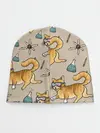 Детская шапка / Котики и колбы