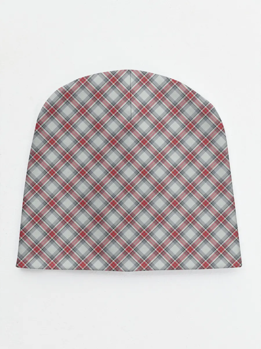 Детская шапка / Текстура в клетку