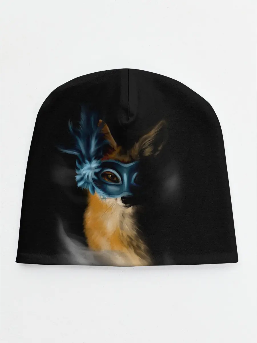 Детская шапка / Лиса в маске