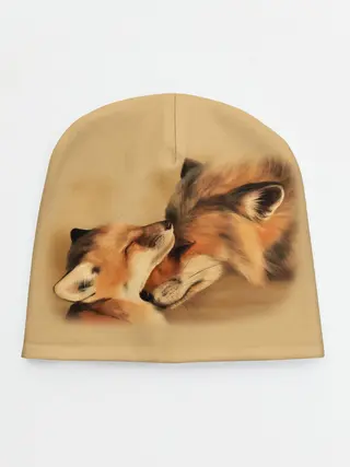 Детская шапка / Лисички