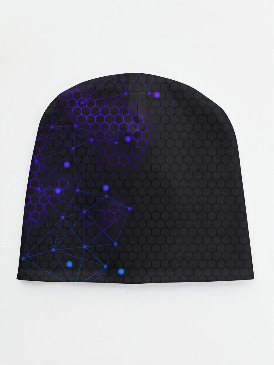 Детская шапка / СОТЫ НЕОН - ГЕОМЕТРИЯ