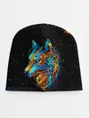 Детская шапка / КРАСОЧНЫЙ ВОЛК