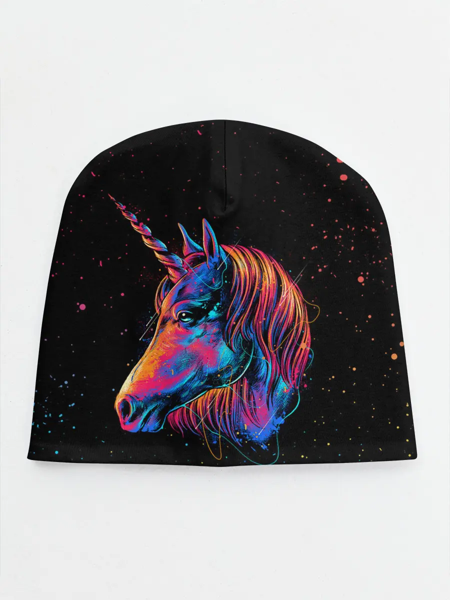 Детская шапка / ЕДИНОРОГ | UNICORN RAINBOW