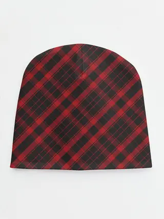 Детская шапка / Узор в клеточку