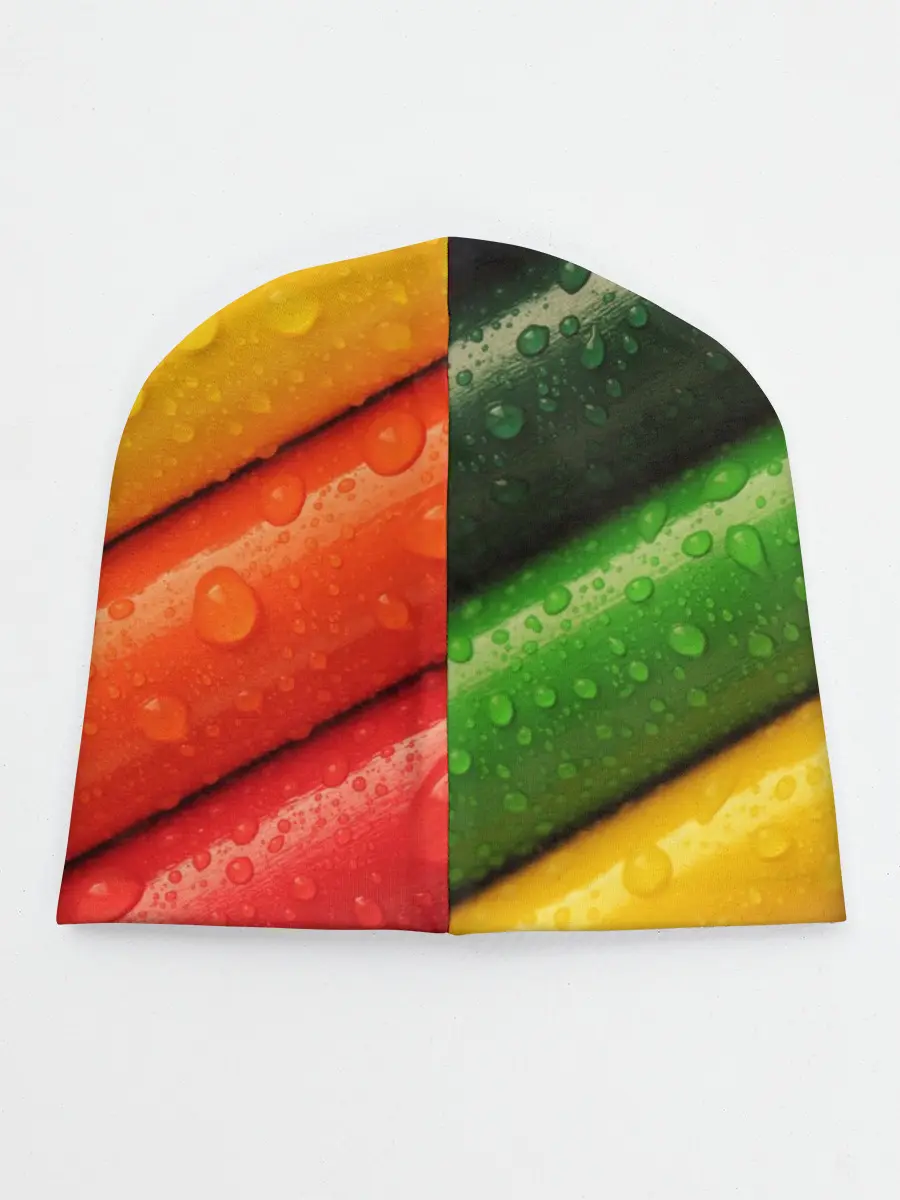 Детская шапка / Цветные линии