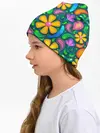 Детская шапка / ЯРКИЕ ЦВЕТЫ