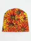 Детская шапка / ЦВЕТОЧНЫЙ ОРНАМЕНТ