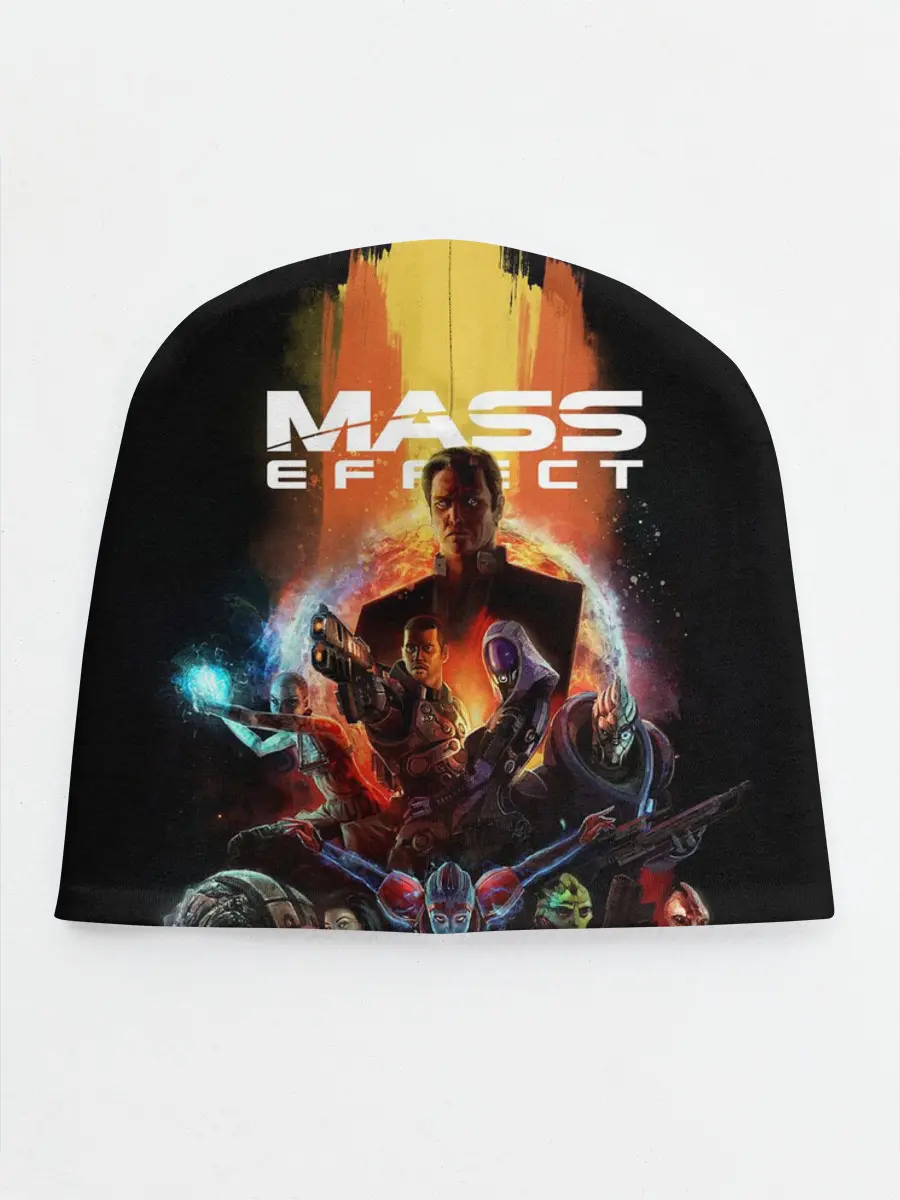 Детская шапка / mass effect