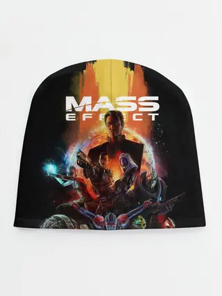 Детская шапка / mass effect