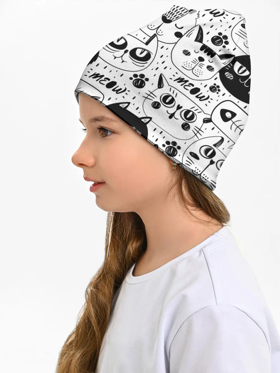 Детская шапка / Кошки