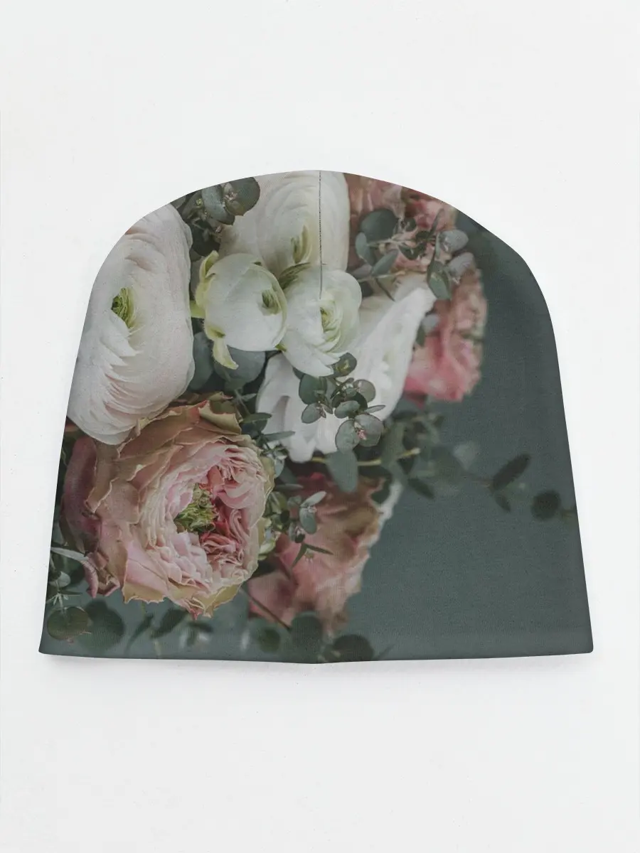 Детская шапка / Розы