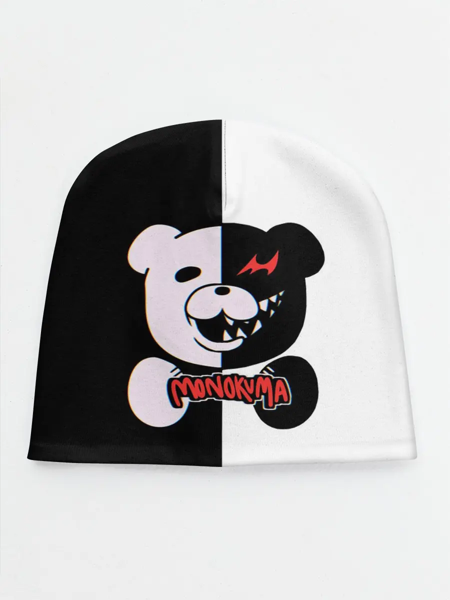 Детская шапка / MONOKUMA / МОНОКУМА GLITCH