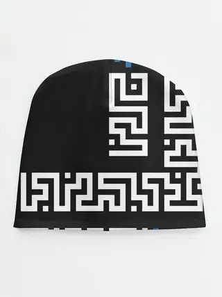 Детская шапка / Геометрический Минимализм