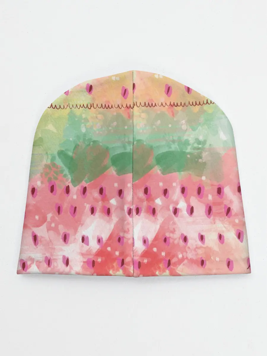 Детская шапка / Бархатный арбуз