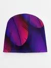 Детская шапка / Фиолетовые Перья