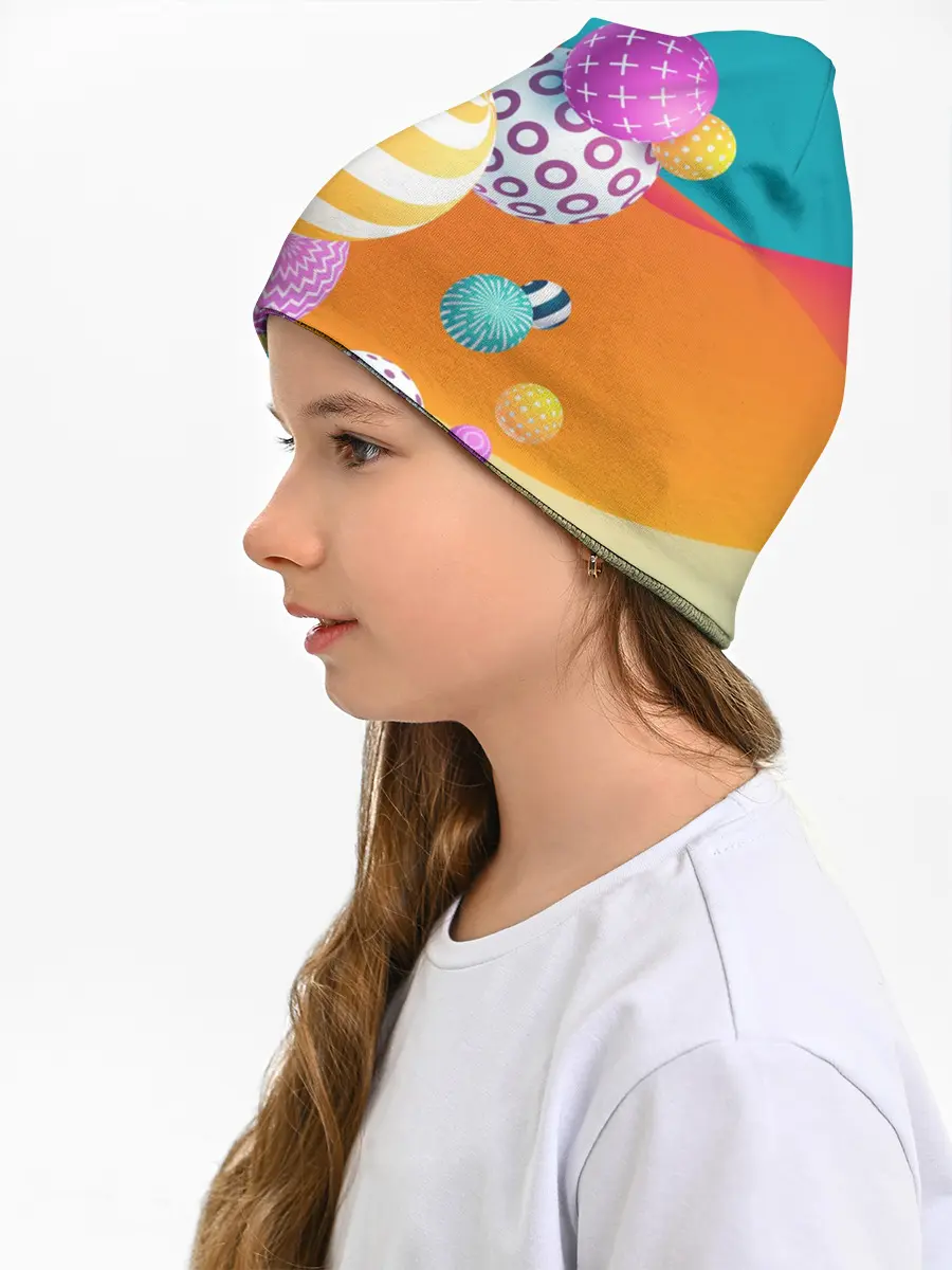 Детская шапка / Мячики