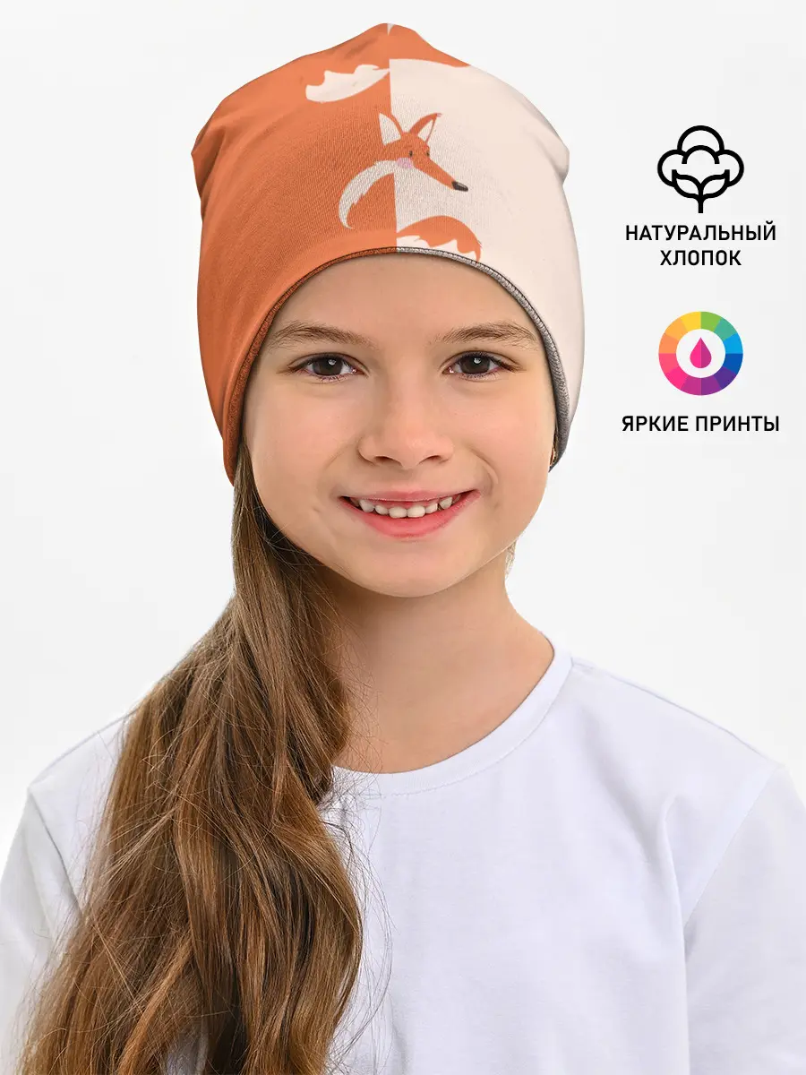 Детская шапка / Лисичка-сестричка