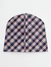 Детская шапка / Клеточный узор