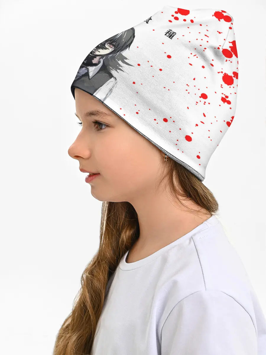 Детская шапка / Kaneki Ken красные капли