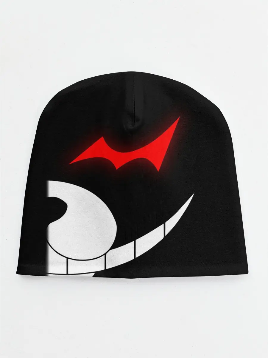 Детская шапка / monokuma пол лица