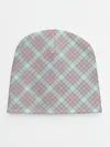 Детская шапка / Узор в клетку