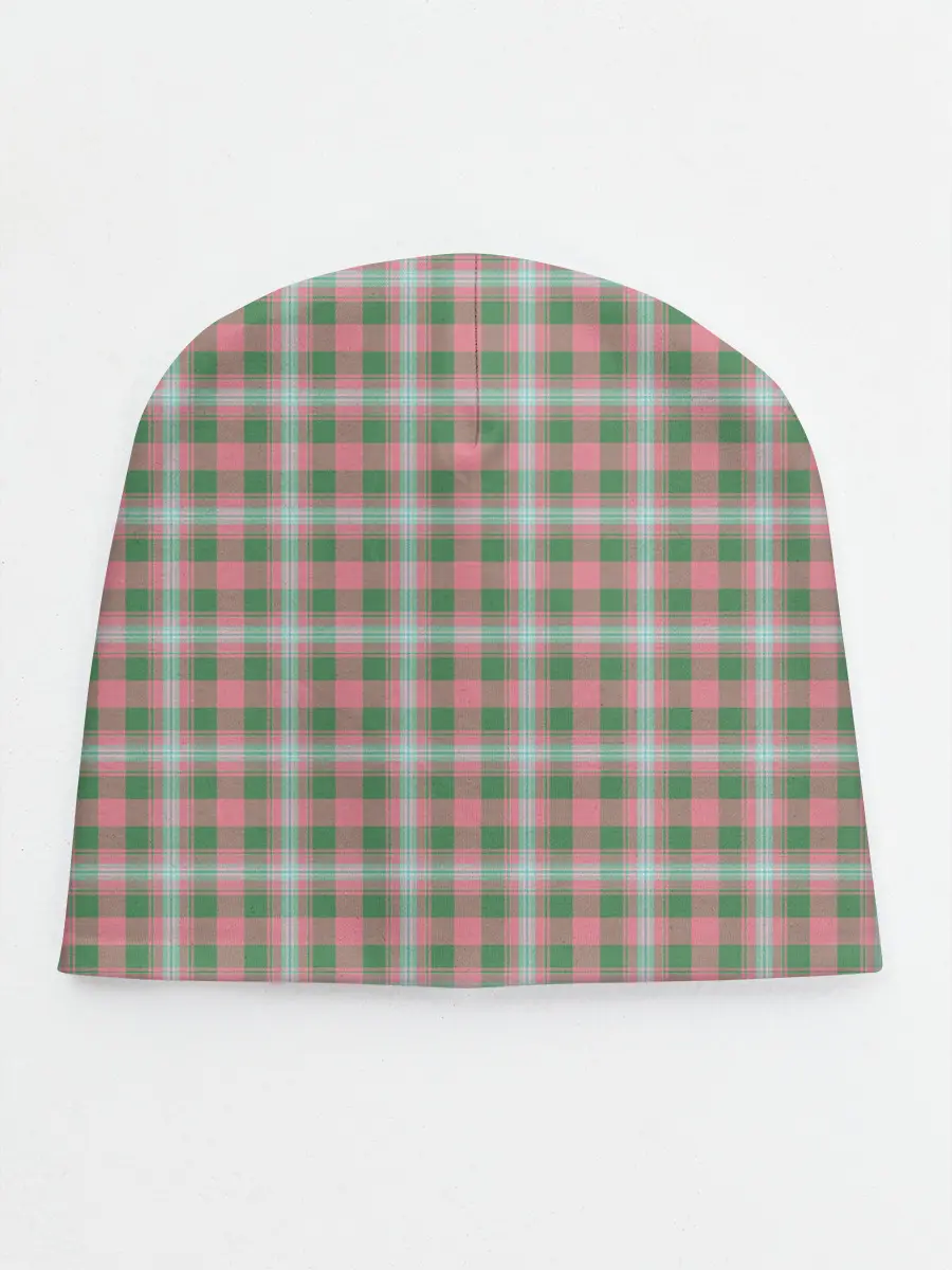 Детская шапка / Узор в клетку