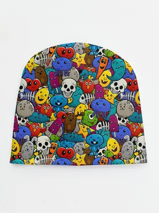 Детская шапка / Граффити