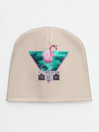 Детская шапка / Фламинго