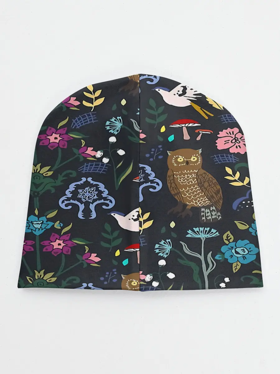 Детская шапка / Звери и Природа