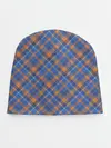 Детская шапка / Клеточный узор