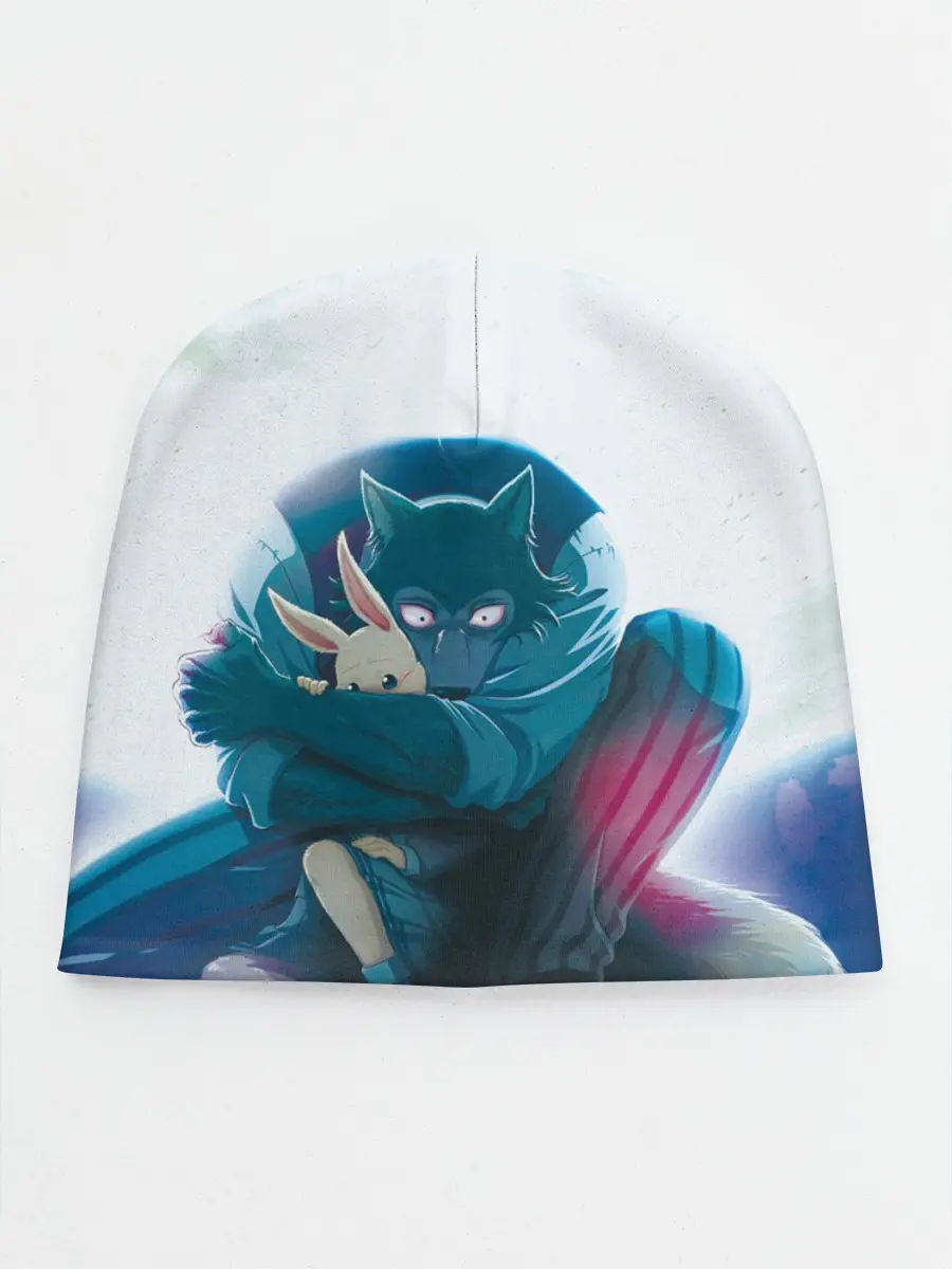 Детская шапка / Легоси Хару крупный принт