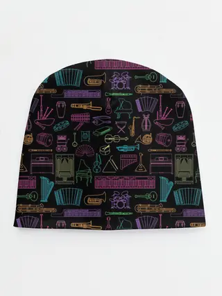 Детская шапка / Музыкальные Инструменты