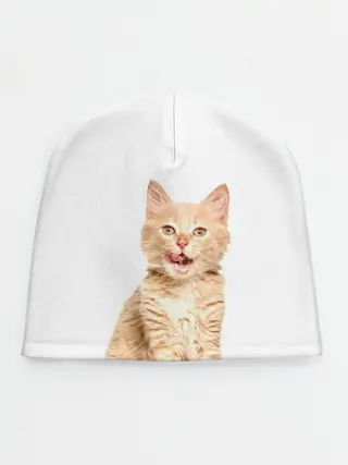 Детская шапка / Кошечка