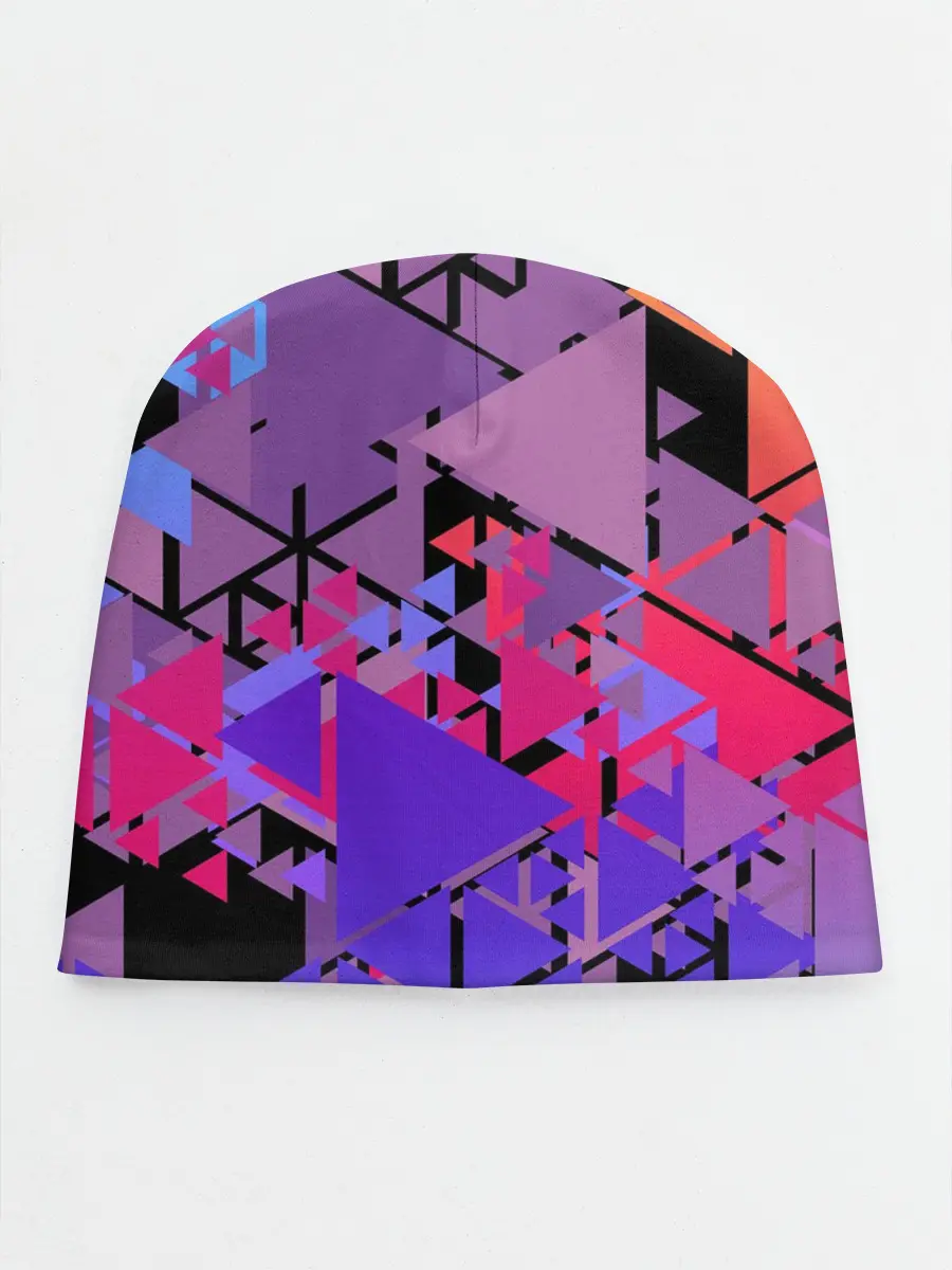 Детская шапка / Треугольники