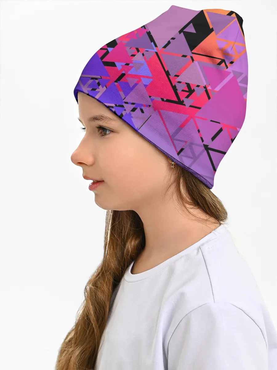 Детская шапка / Треугольники