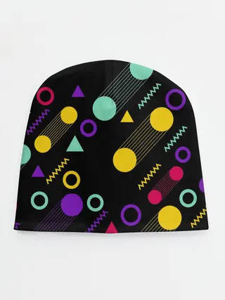 Детская шапка / Круги и Треугольники