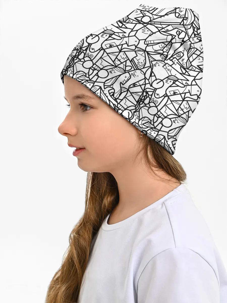 Детская шапка / Масса людей