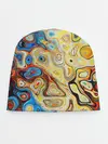Детская шапка / Цветные абстрактные пятна