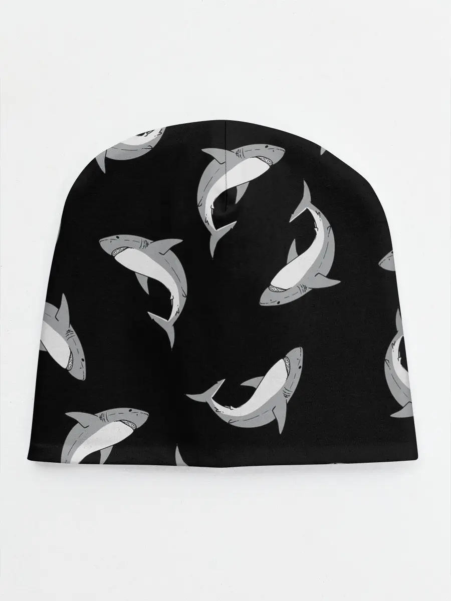 Детская шапка / Акулы