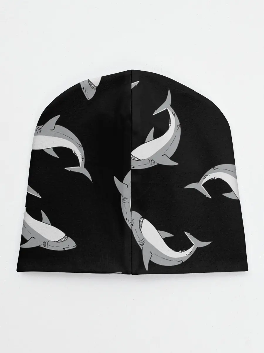 Детская шапка / Акулы