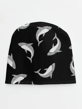 Детская шапка / Акулы