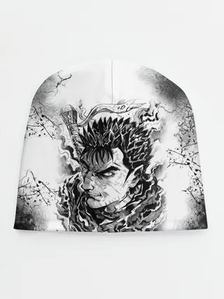 Детская шапка / Гатс акварель