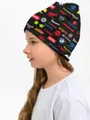 Детская шапка / Motorcycle pattern | Мото паттерн